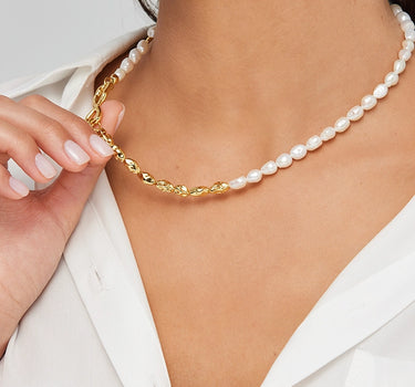 Infinite Baroque Pearl Necklace 45cm/18"