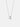 Ionic Column Silver Necklace