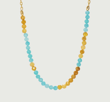 Joy Beaded Gemstone Necklace