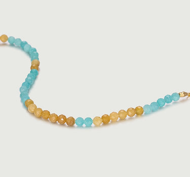Joy Beaded Gemstone Necklace