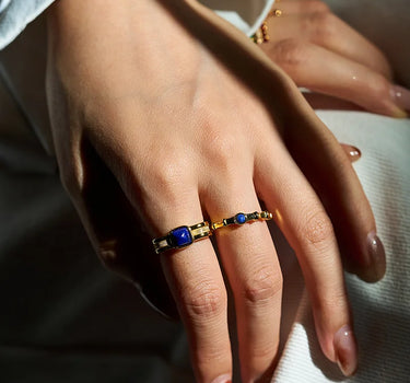 Lapis Lazuli Ridge Ring