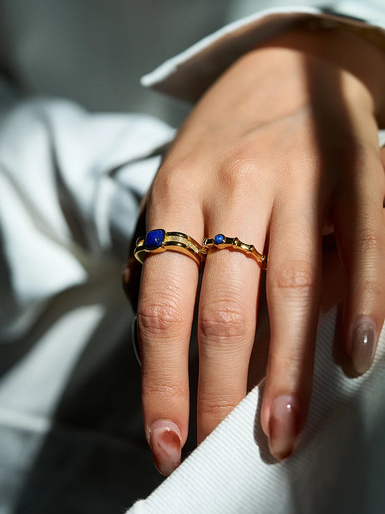 Lapis Lazuli Signet Ring