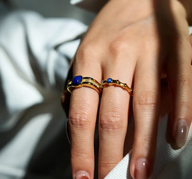 Lapis Lazuli Signet Ring