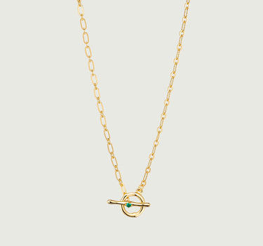 Link Wave Paperclip Necklace