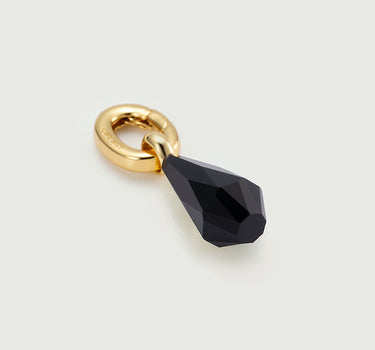 Lucky Charm Geometric Black Onyx Pendant