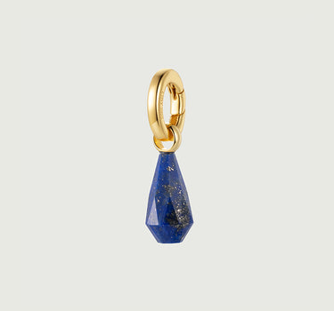 Lucky Charm Geometric Lazurite Pendant