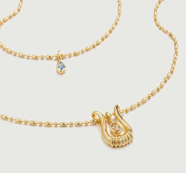 The Lyre Stacking Necklace Set
