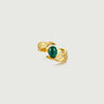 Malachite Texture Open Ring