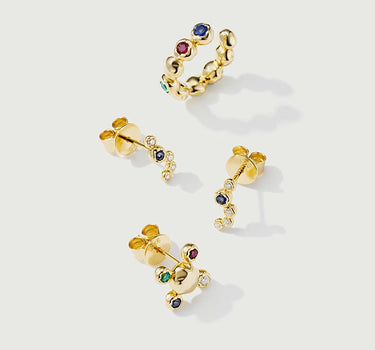 Tiny Earring Stack