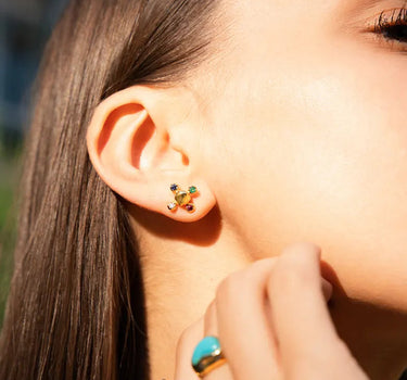 Mini Cluster Earrings