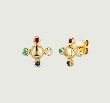 Mini Cluster Earrings