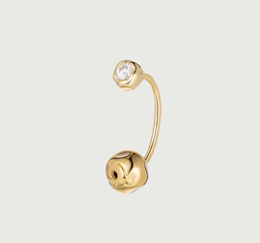 Moissanite Sphere Earrings