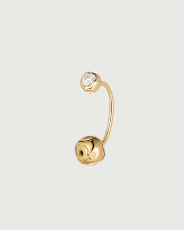Moissanite Sphere Earrings