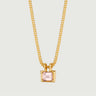 Morganite Double Beaded Necklace