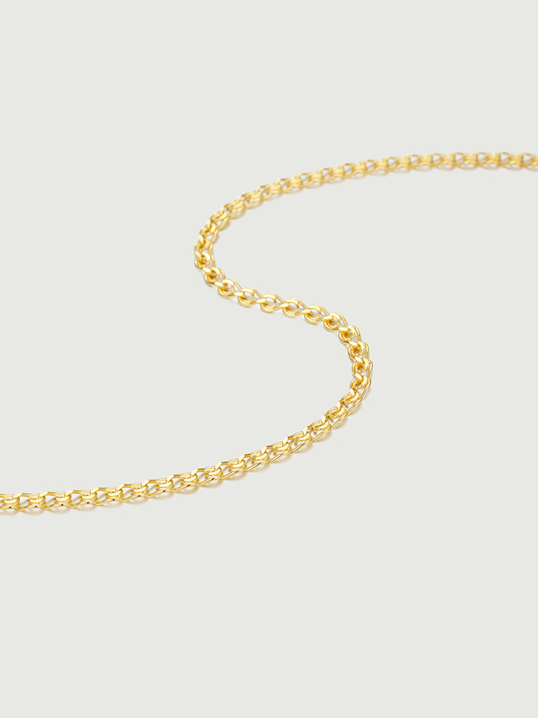 Eternal Loop Gold Chain Necklace