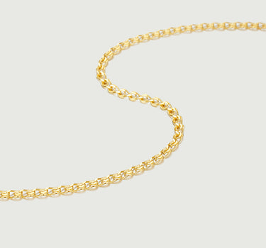 Eternal Loop Gold Chain Necklace-obyjewelry