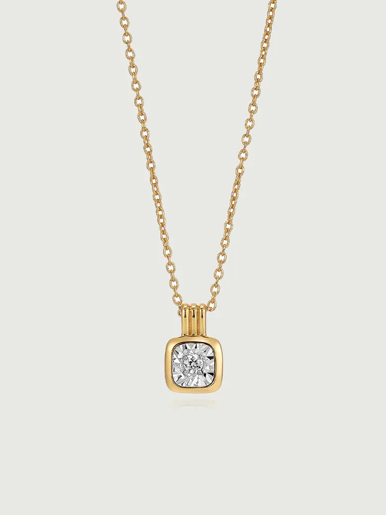 OBY Diamond Charm Necklace