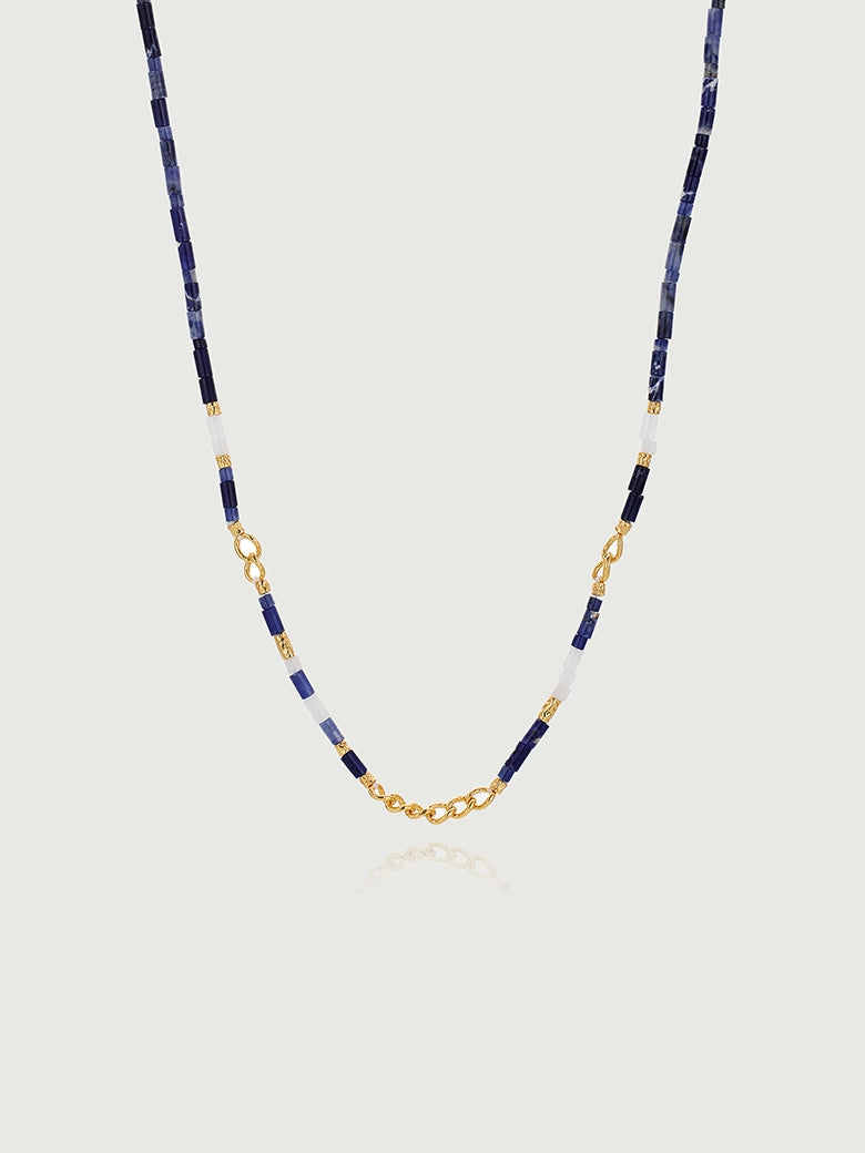 Ocean Rhythm Bead Necklace