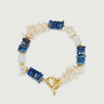 Oceanic Gemstone Beaded Bracelet