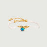 Opal Texture Pearl Beaded Bracelet