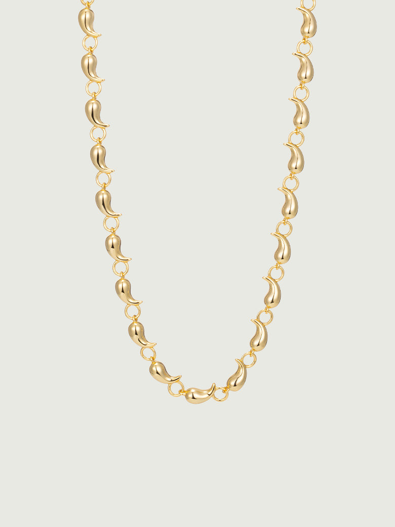  Paisley Link Chain Necklace