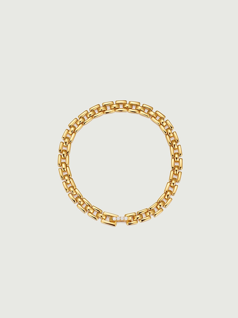 Panther Link Chain Bracelet