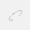 PaperclipSilverBangle-obyjewelry
