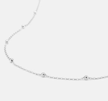 Pear Cut Moissanite Drop Silver Necklace Set-obyjewelry