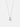 Pear Cut Moissanite Drop Silver Necklace Set-obyjewelry