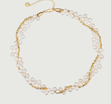 Pearl Ear of Wheat Harmony Necklace