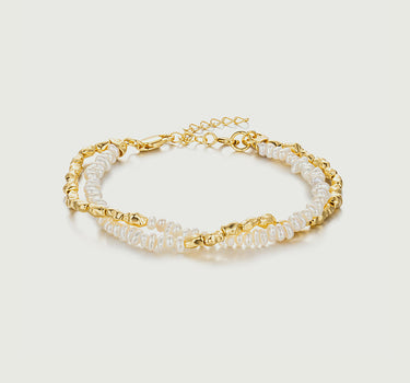 Pearl Nugget Beaded Bracelet