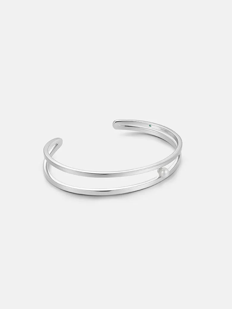 PearlSilverCuffBangle-obyjewelry