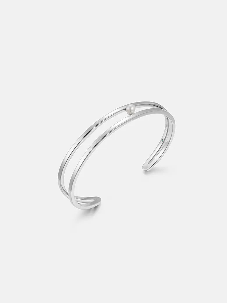 PearlSilverCuffBangle-obyjewelry