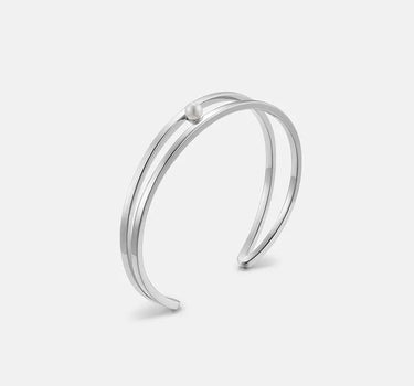 PearlSilverCuffBangle-obyjewelry