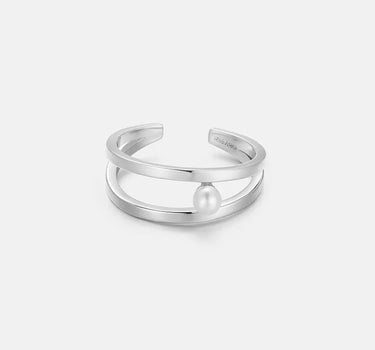 Pearl Silver Ring-obyjewelry