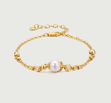 Pearl Sphere Floating Bracelet
