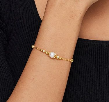 Pearl Sphere Floating Bracelet