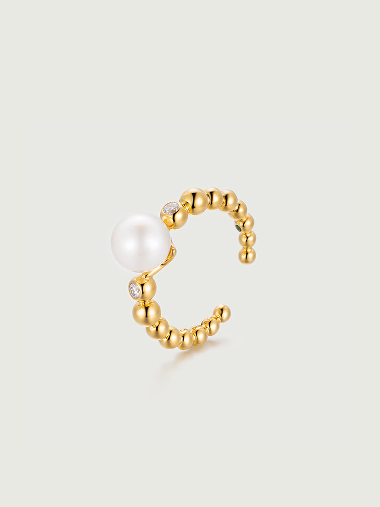 Pearl Sphere Floating Ring