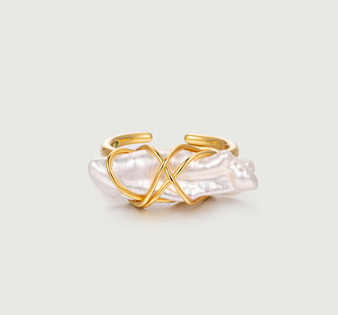 Pearl Wire Ring