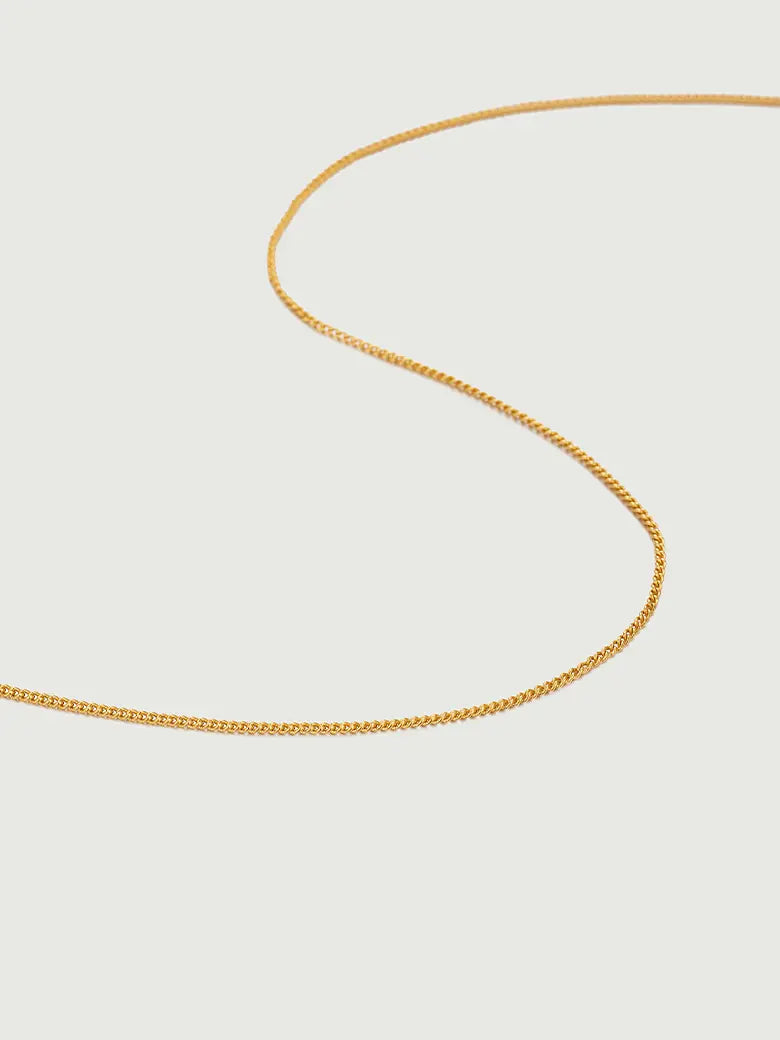 Petite Curb Chain Necklace