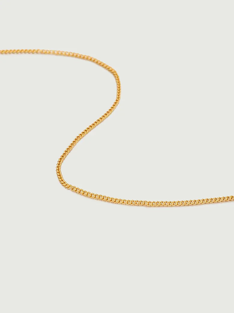 Petite Curb Chain Necklace