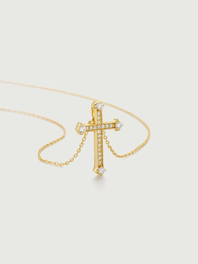 Radiant Faith Cross Necklace