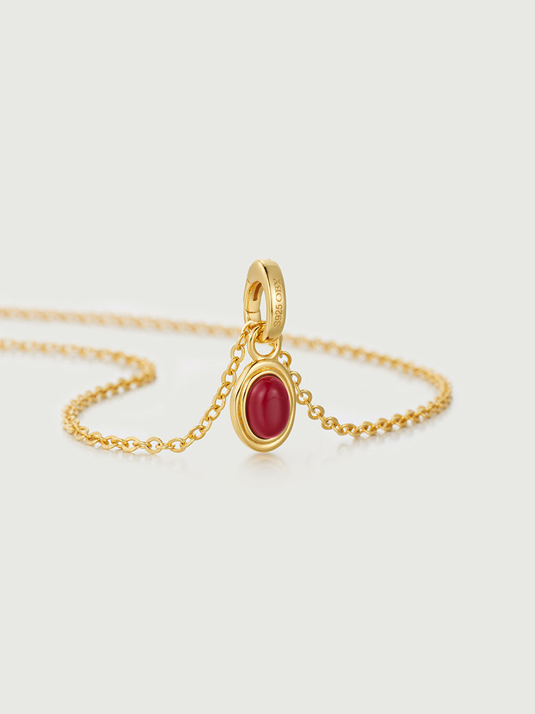 Red Coral Charm