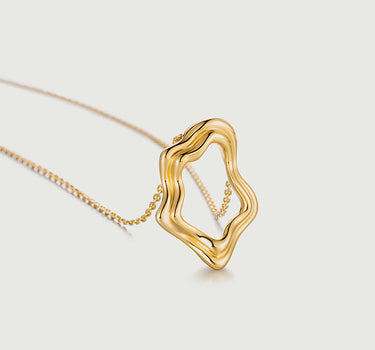 Ridge Pendant Necklace