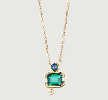 Slidable Versailles Emerald Necklace