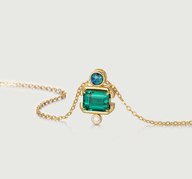 Slidable Versailles Emerald Necklace