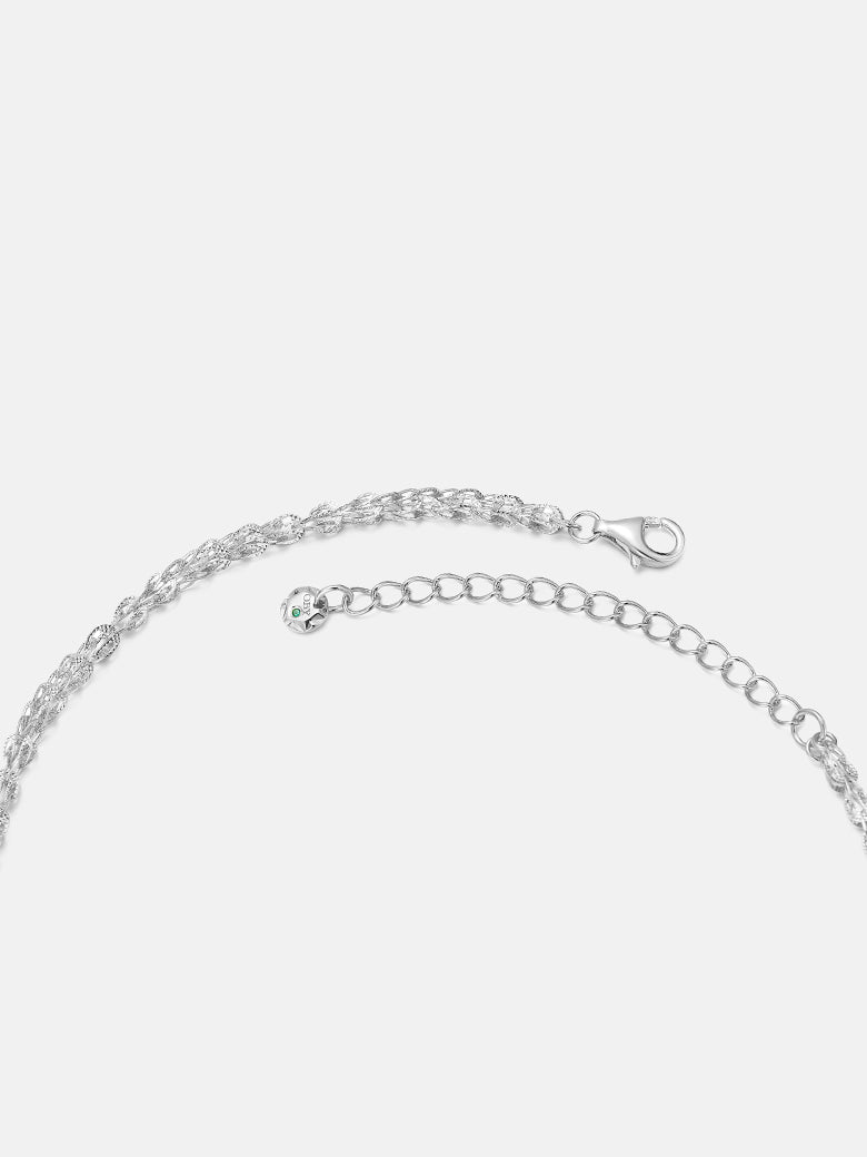 Spiga Silver Chain Necklace