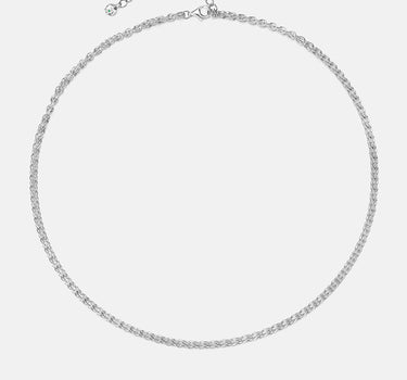 Spiga Silver Chain Necklace