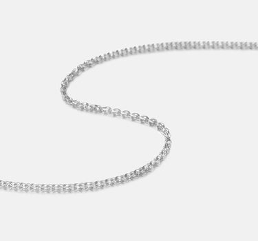 Spiga Silver Chain Necklace