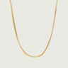  Square Snake Chain Necklace 41cm/16"